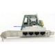 331T HP 647594-B21 Мережева карта PCI Express 2.0 x4 x8 x16 Ethernet 4x1Гб