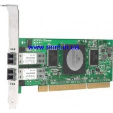 QLA2342 QLOGIC FFC0451S43116 Мережева карта PCI, PCI-x LC Fiber Ports 2x2.12Гб